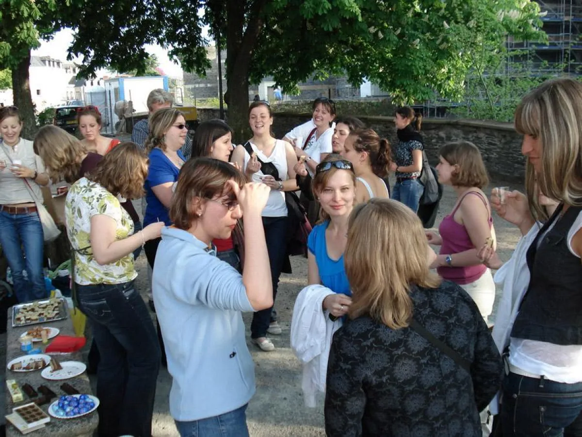 Studierende der Hochschule Harz (FH) besuchten die Partnerhochschule in Angers, Frankreich