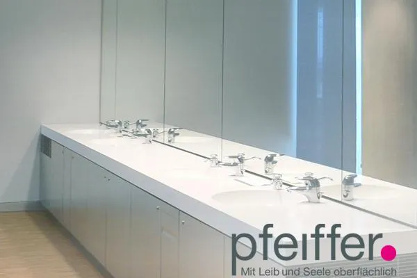 Bild: Das Waschtischsystem Modula10 – die preisgekrönte Produktidee von Pfeiffer&Söhne auf der Bau 2011