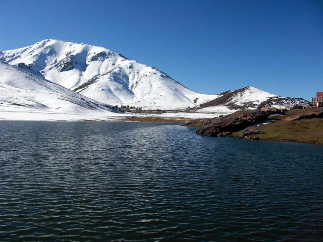 Ski Resort Oukaimeden in Marokko