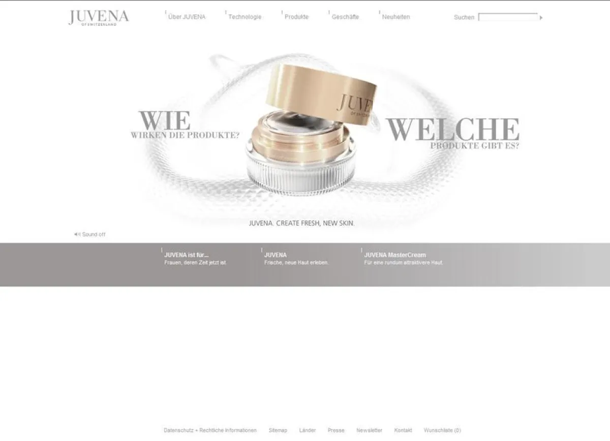 JUVENA MasterCream Key Visual