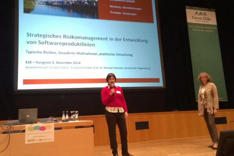 Bild: ESE-Kongress 2014: Strategisches Risikomanagement in der Entwicklung von Softwareproduktlinien