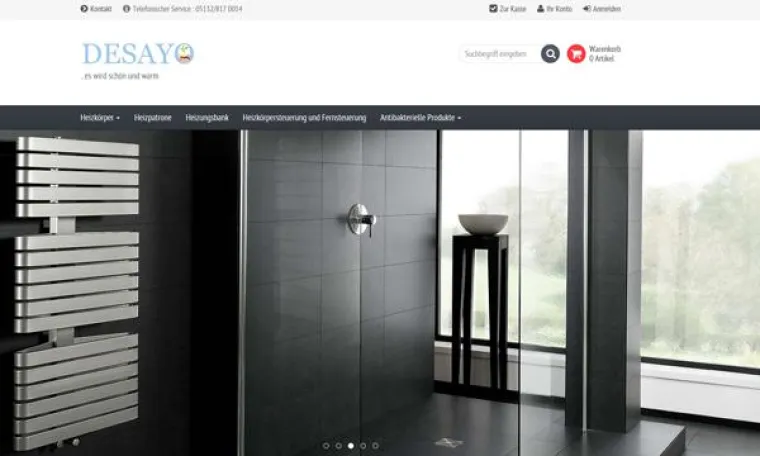 Bild: desayo.de – gibt die neue 2.0 Version des Shops frei