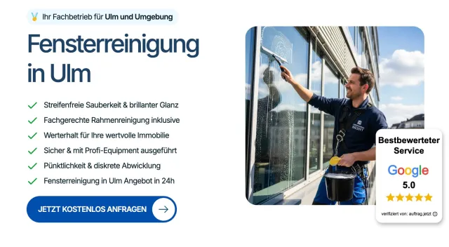 Bild: Pollenproteine kleben auf Glas: Fachbetrieb für Fensterreinigung in Ulm setzt auf Reinwasser-Technik
