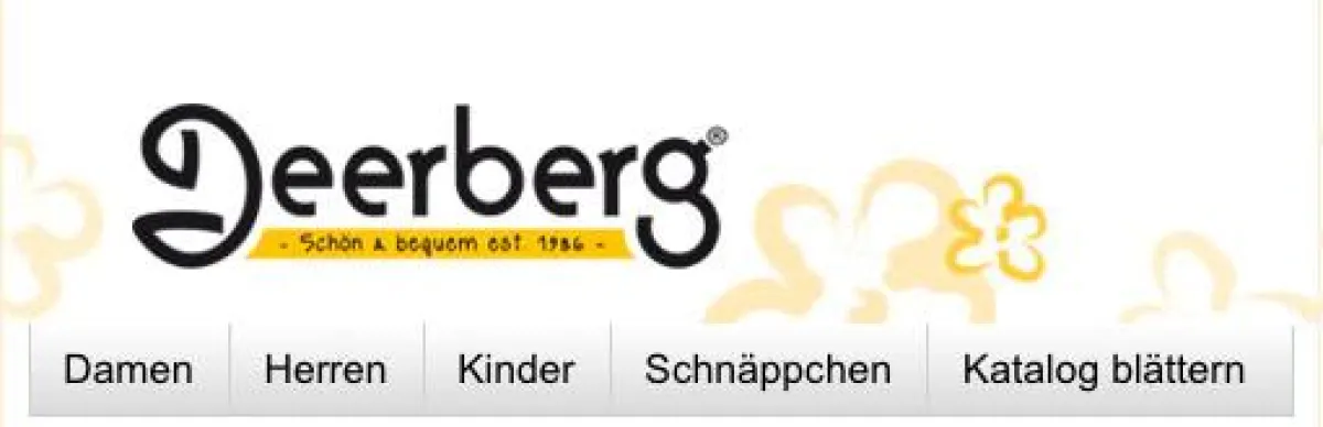 Menüführung Webauftritt