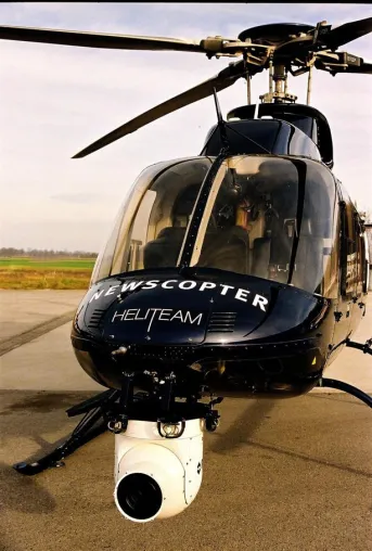Bild: High in the Sky – Band Pro Munich stattet Hubschrauber mit digitaler Filmtechnik aus