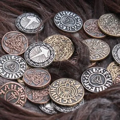 Bild: Hochwertige Münzen für Larp und Rollenspiel