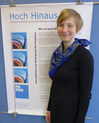 Bild: Hoch Hinaus: Absolventin erhält Hessischen Hochschulpreis in der Kategorie „Studentische Initiative“
