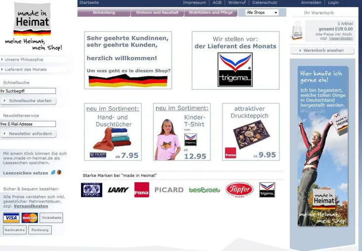 Bild: Der neue Online-Shop für Waren made in Germany geht an den Start