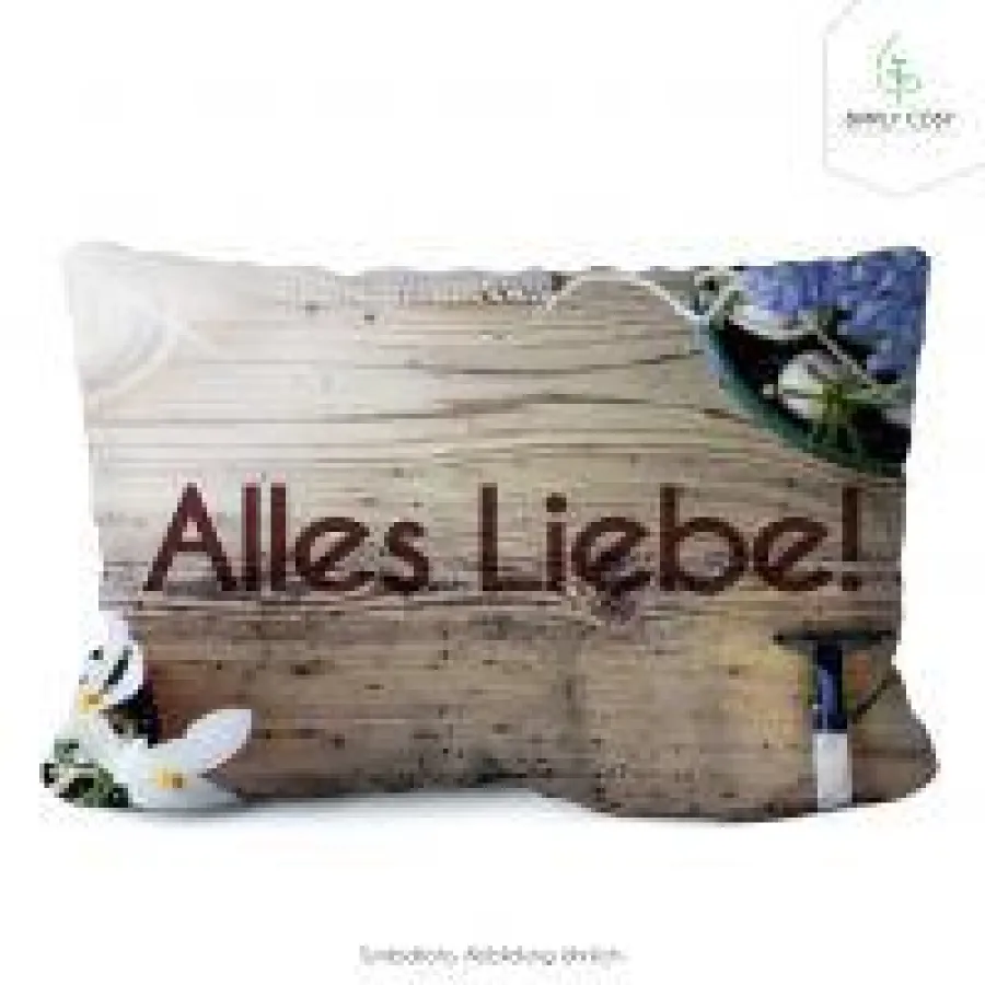 Kissen Motiv Alles Liebe
