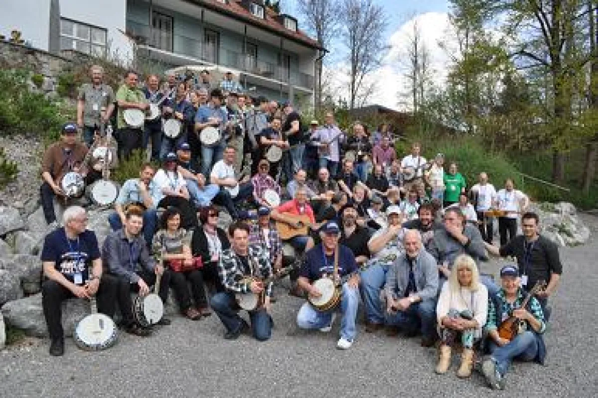 Teilnehmer des Bluegrass Camps Germany 2014