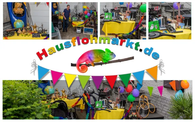 Bild: Erfolgreich den eigenen Hausflohmarkt bewerben und alte Schätze ganz einfach zu Geld machen