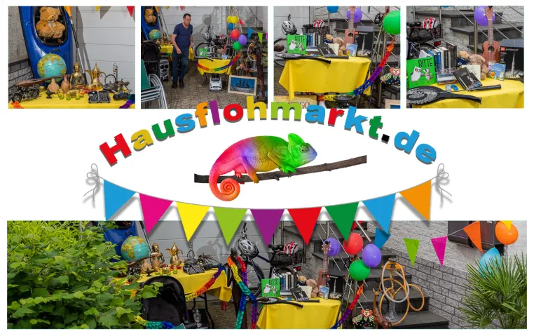Bild: Erfolgreich den eigenen Hausflohmarkt bewerben und alte Schätze ganz einfach zu Geld machen