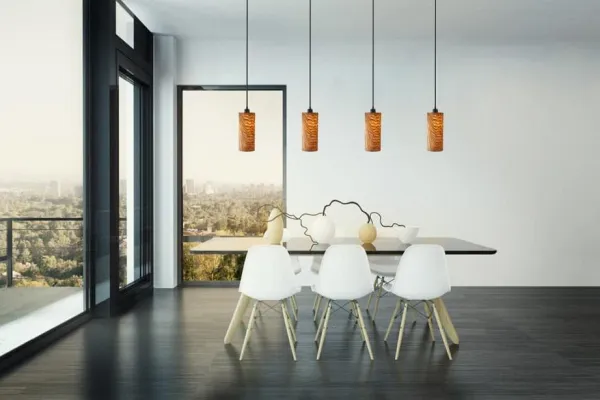 Nachhaltig und elegant: Designleuchten aus einzigartigem Furnierholz Bild: Nachhaltig und elegant: Designleuchten aus einzigartigem Furnierholz