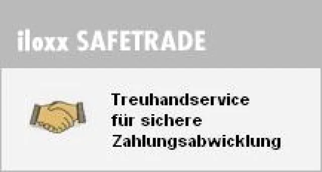 Bild: Bewertung „extrem sicher“ für den  iloxx Treuhandservice; eBay Magazin stuft Zahlungsarten im E-Commerce ein