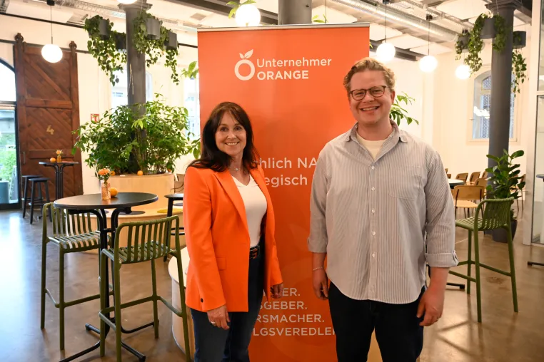 Bild:  Unternehmer ORANGE zu Gast im ZOLLHOF: Netzwerkabend zwischen Mittelstand, DeepTech und Zukunftsperspektiven