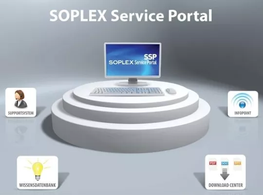 Bild: SSP – das neue SOPLEX Service Portal geht online