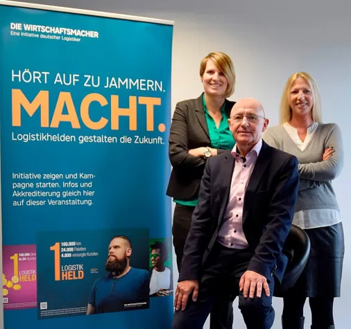 Bild: „Logistikhelden“ werben um Nachwuchs