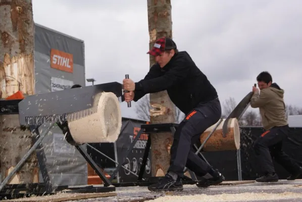 Bild: STIHL® TIMBERSPORTS® auf der „Reiten-Jagen-Fischen“ in Erfurt