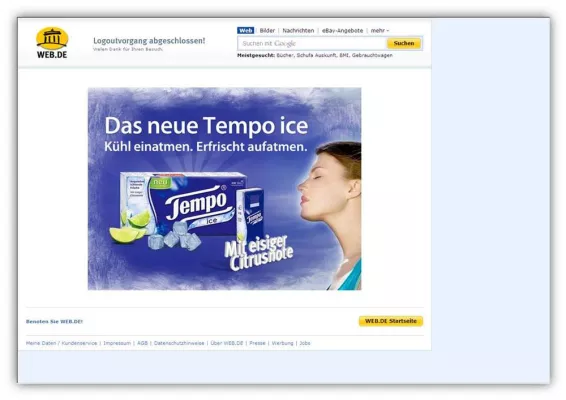 Bild: coma AG realisiert Online-Kampagne für Tempo ice
