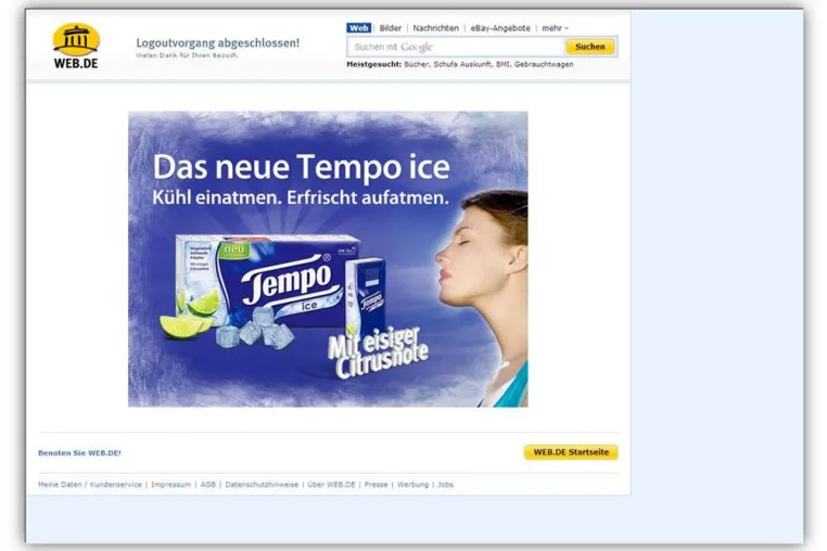 Bild: coma AG realisiert Online-Kampagne für Tempo ice