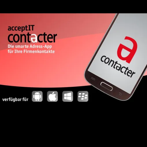 Bild: Mit acceptIT contacter CRM-Daten aufs Handy holen