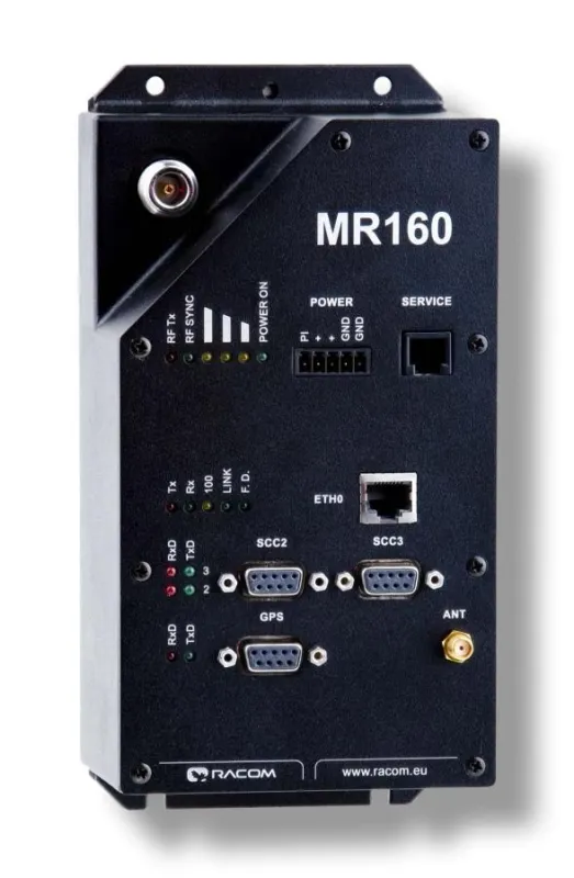 Das Funkmodem MR160 bietet bis zu 25 W Sendeleistung