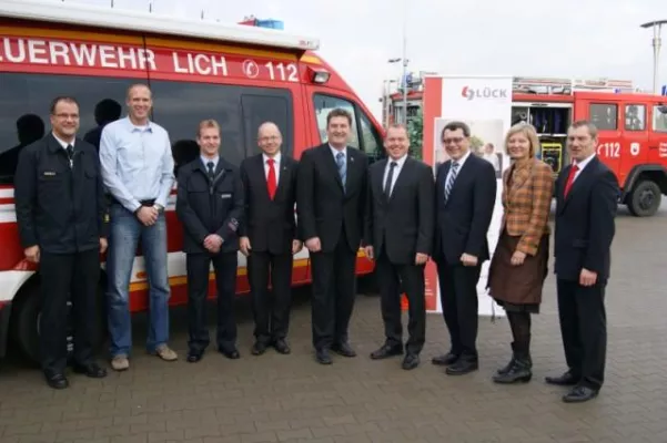 Bild: Landrätin Anita Schneider eröffnet Brandschutz-Symposium