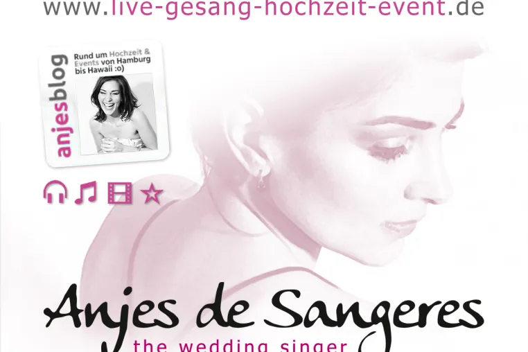 Bild: Hochzeitssängerin & Traurednerin ANJES DE SANGERES aus Hamburg - Live-Gesang und individuelle Reden