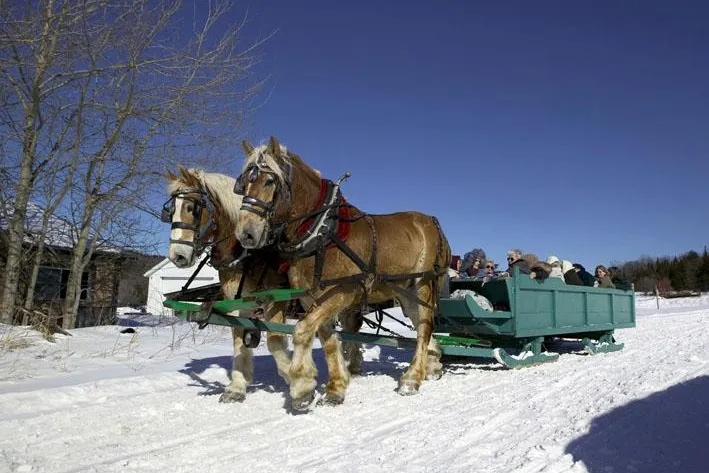 Bild: Ein Wintertraum in weiß - Neuengland im Schnee