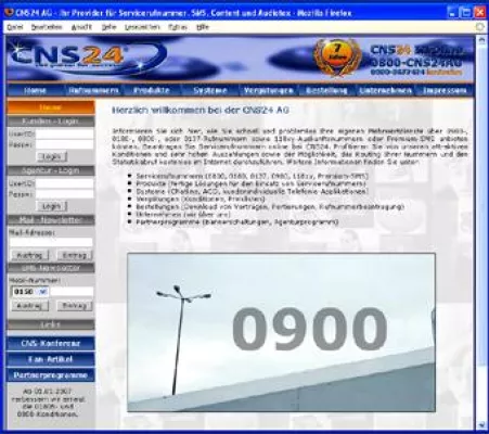 CNS24 AG stößt in neue Service-Dimensionen vor - 0900-Nummern flexibel nutzen Bild: CNS24 AG stößt in neue Service-Dimensionen vor - 0900-Nummern flexibel nutzen