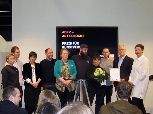 Bild: ADKV-ART COLOGNE Preis für Kunstvereine 2020 - 13 Kunstvereine nominiert