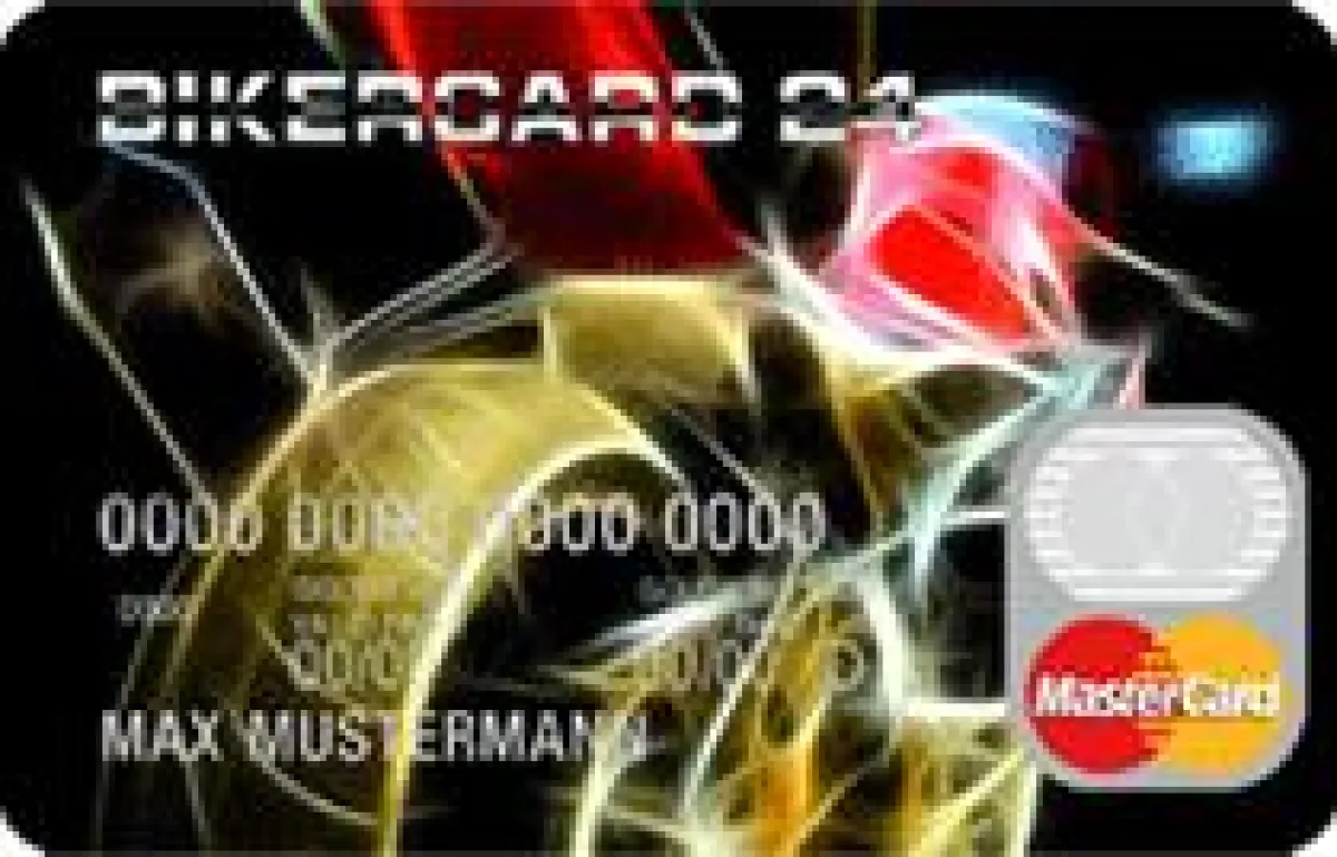 MasterCard Kreditkarte für Motorradfahrer