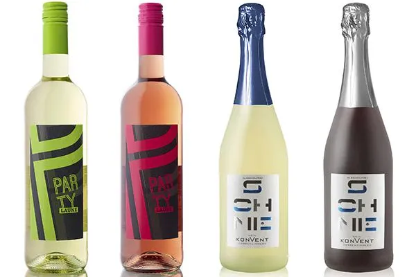 Bild: Neue Partyweine und alkoholfreie „Secco“ des Weinkonvents Dürrenzimmern zur ProWein 2018