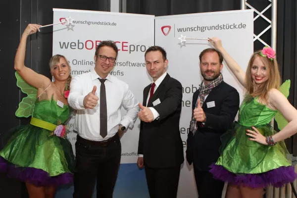 Bild: wunschgrundstück.de verzaubert Deutsche Immobilien Messe in Essen