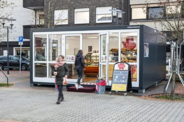 Bild: Vom Infopoint zum Backshop: Nachhaltige Raumlösungen von ELA Container
