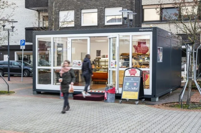 Bild: Vom Infopoint zum Backshop: Nachhaltige Raumlösungen von ELA Container