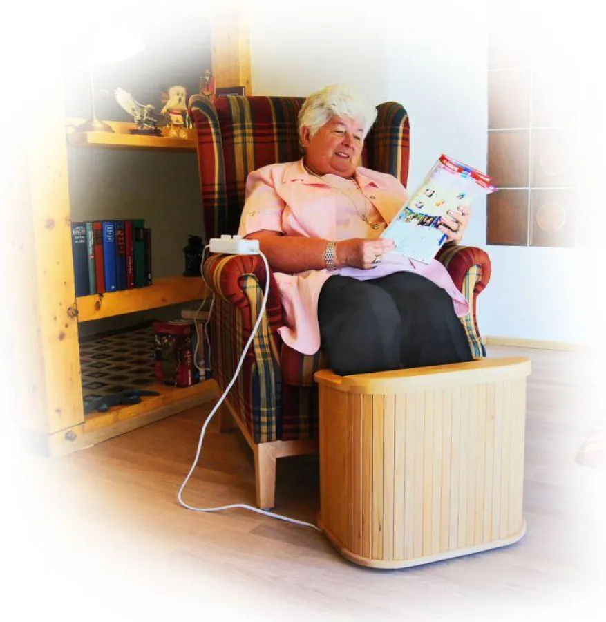 Infrarot Fußwärmer für zu Hause und unterwegs