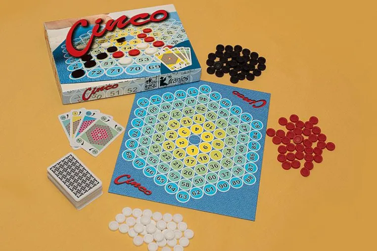 Spieleverlag franjos veröffentlicht CINCO - Ein schnelles Familienspiel mit Suchtpotenzial Bild: Spieleverlag franjos veröffentlicht CINCO - Ein schnelles Familienspiel mit Suchtpotenzial