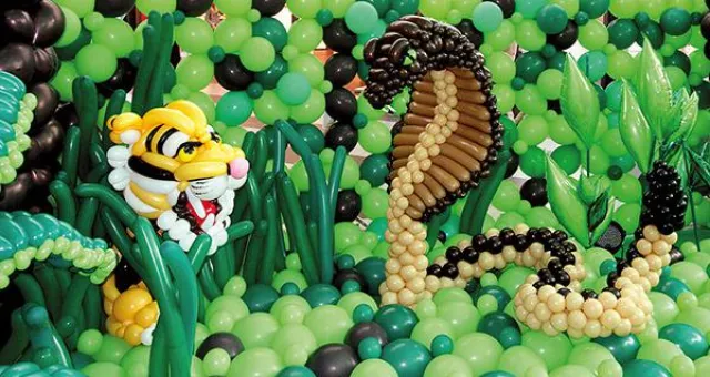 Bild: Auf Dschungel-Safari im Rathaus-Center Pankow