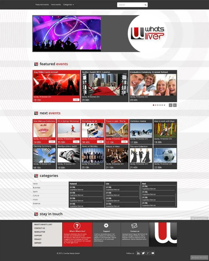 Das erste Livestream-Magazin 