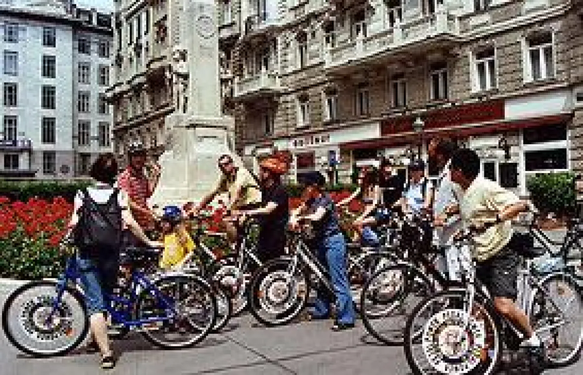 Das Fahrrad ist das ideale Verkehrsmittel zur Erkundung von Wien