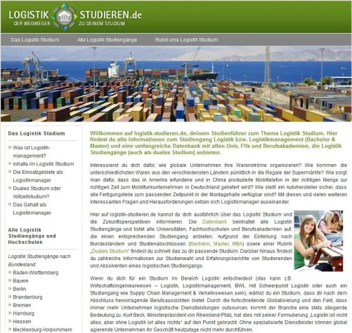 Bild: Neuer Studienführer gibt Überblick über das Logistikstudium