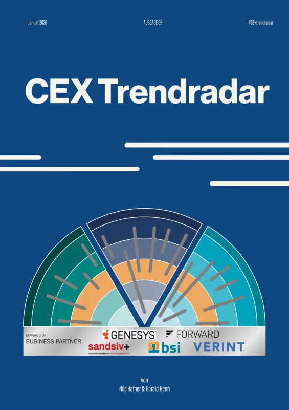 CEX Trendradar 2026 (© Prof. Dr. Nils Hafner und Harald Henn)