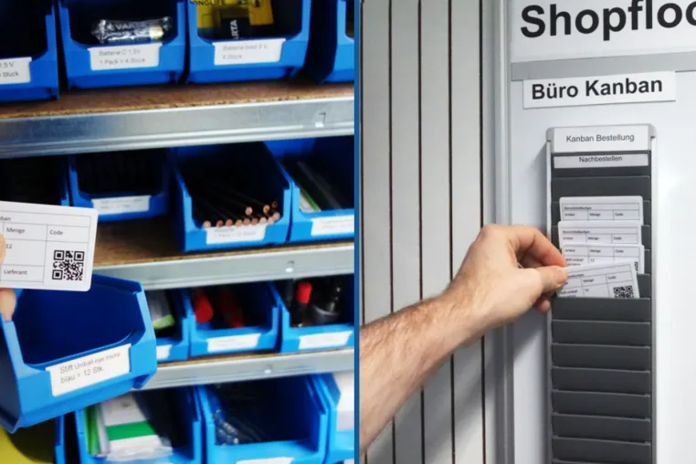 Bild: Bürokanban – So steuern Sie die Wiederbeschaffung Ihrer Büromaterialien ganz einfach