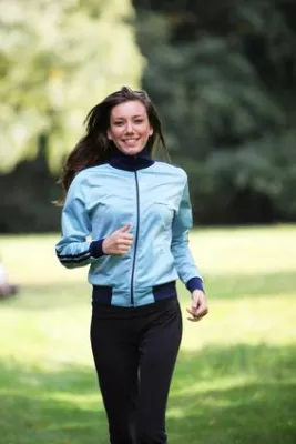 Bild: Gesundes Training mit dem JogStyle von Omron Healthcare