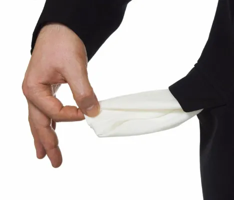 Bild: Schulden und leere Taschen, was nun? Das Ratgeberbuch des Vereins für Existenzsicherung e.V.