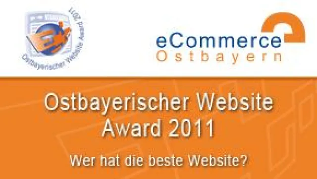 Bild: Ostbayerischer Website Award 2011:Wer hat die beste Website? Machen Sie mit und stellen Sie sich dem Vergleich