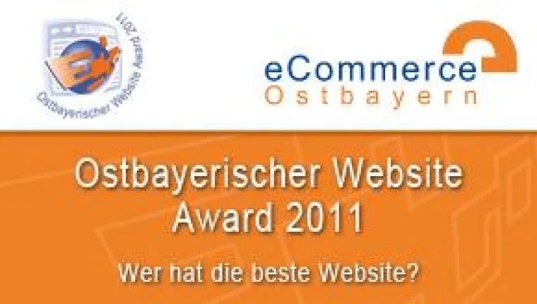 Bild: Ostbayerischer Website Award 2011:Wer hat die beste Website? Machen Sie mit und stellen Sie sich dem Vergleich