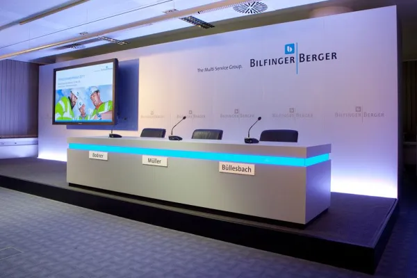 Bild: Bilanzpressekonferenz Bilfinger Berger SE, Mannheim