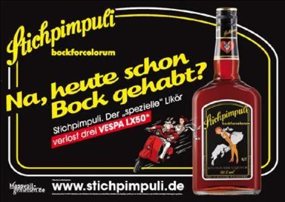 Bild: Schwarze & Schlichte startet Marketingkampagne für den ungewöhnlichen Likör Stichpimpuli